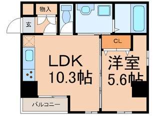 サンエスケ－イワタ丸の内の物件間取画像